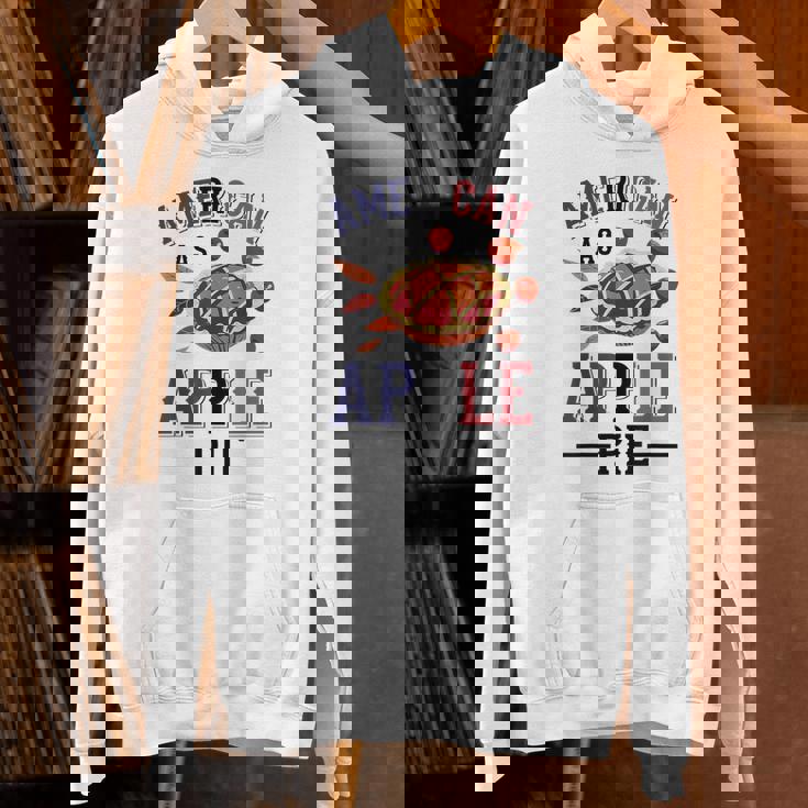 アメリカ国旗-アメリカン・アズ・アップルパイ パーカー