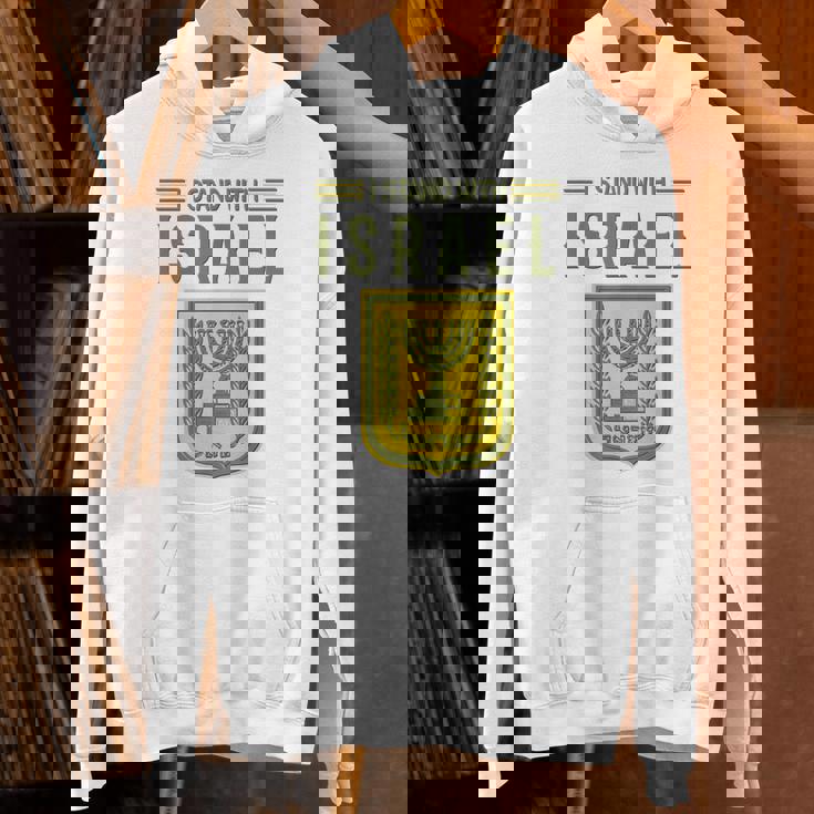 イスラエルシャツ サポート イスラエルスタンド イスラエル国旗付き パーカー