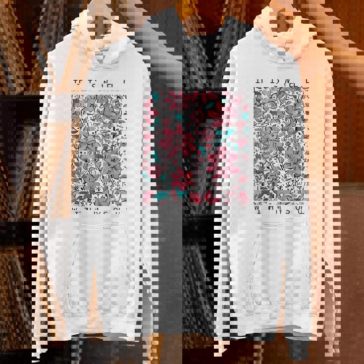 イット・イズ・ウェル・ウィズ・マイ・ソウル・フラワー パーカー