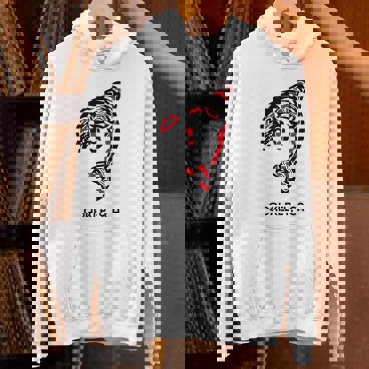 オークリー、カリフォルニア オルカキラー クジラ ネイティブアメリカン ギフト Hoodie