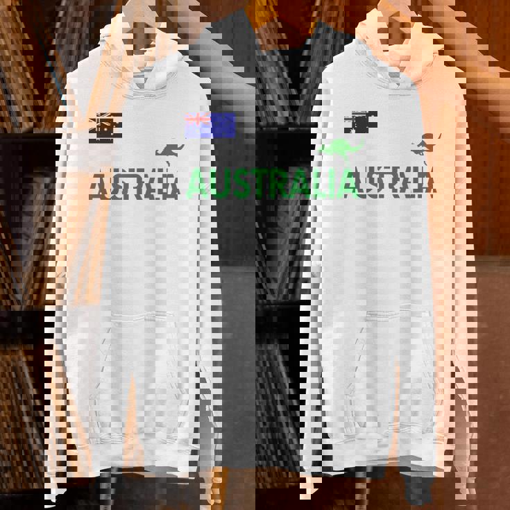 オーストラリア 国旗 カンガルー サッカー ラグビー フットボール 水泳 応援 パーカー