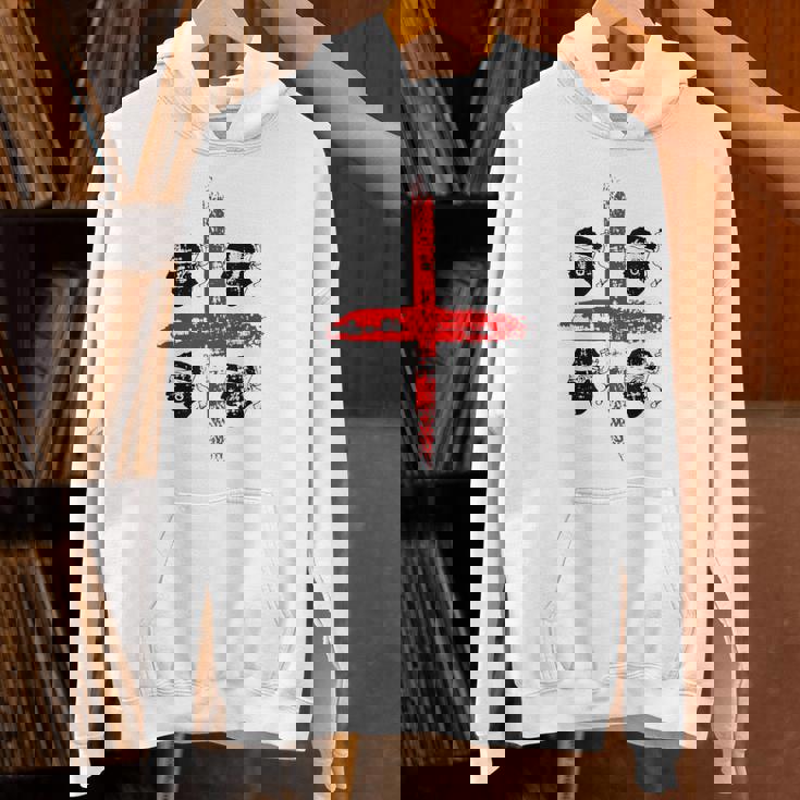 サルディニア国旗イタリア、四つのムーア国旗、グランジアート効果 パーカー