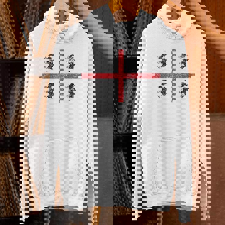 サルデーニャ国旗 イタリア 4 ムーア人 パーカー