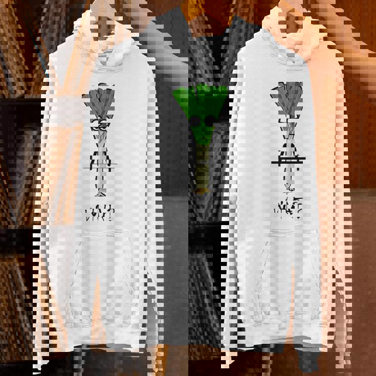 ジムでのトレーニングのための面白いネギフィットネスギフト パーカー