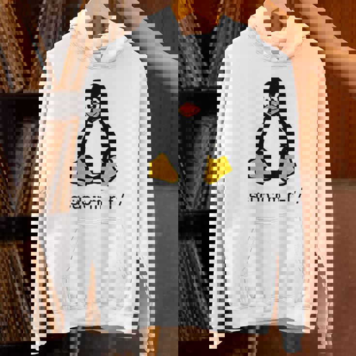 タックスlinuxペンギン-Sudorm-Rfコンピューターサイエンスコンピューター Tux Linux Hoodie
