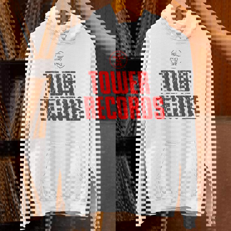 タワーレコードミュージック レトロ ヴィンテージ パーカー