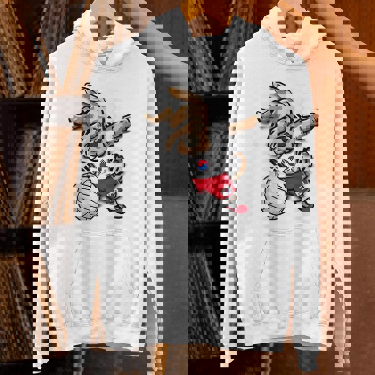 ダビング犬 韓国 バレーボール ラバー ジャージ 韓国国旗 パーカー