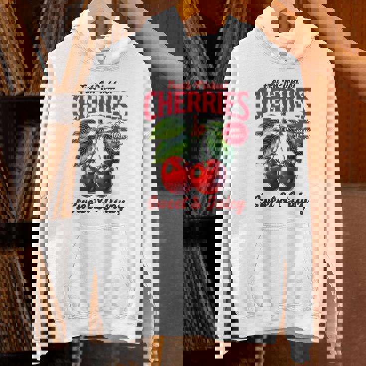 チェリーファーマーズマーケット フレッシュピックチェリー チェリー好き パーカー