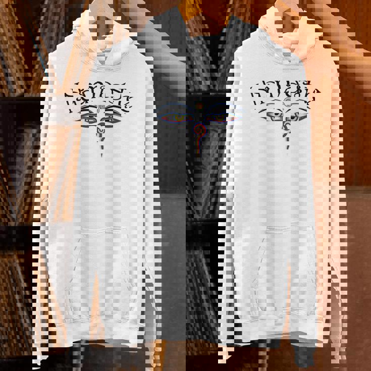 ナマステ ブッダの目 パーカー