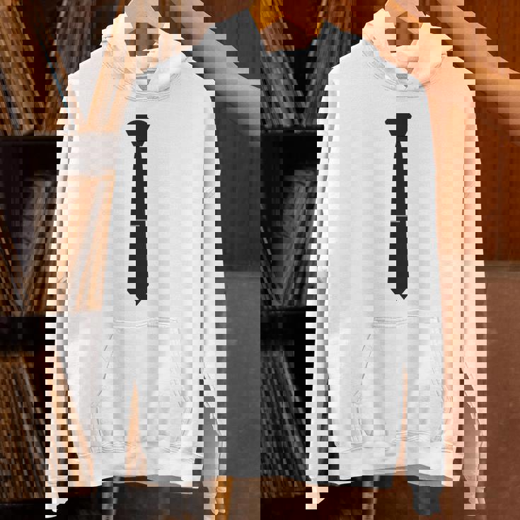 ネクタイ【黒】ネクタイピン おしゃれ シンプル メンズ キッズ レディース ウケ狙い 面白い おもしろ 個性的な Hoodie