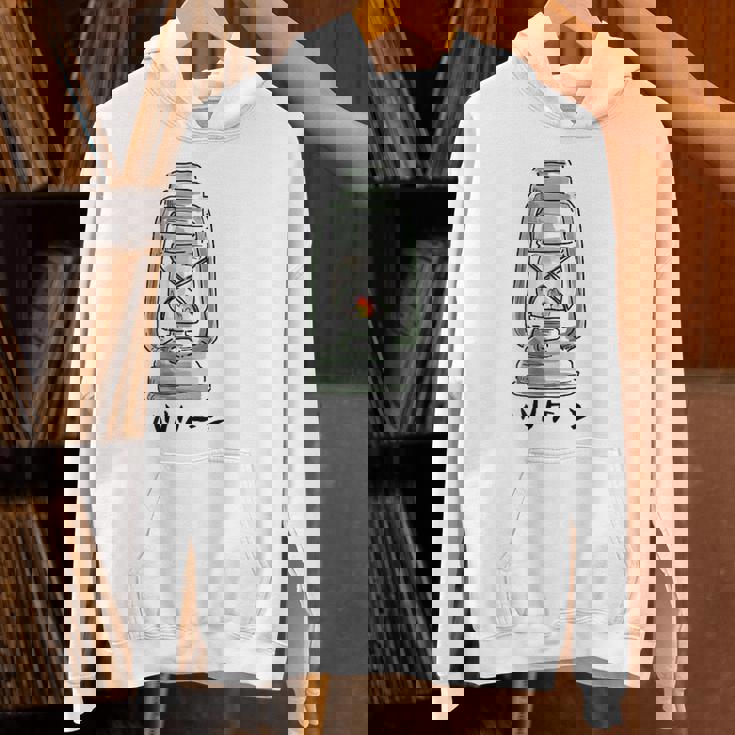 ハリケーンランタンtシャツ白 パーカー