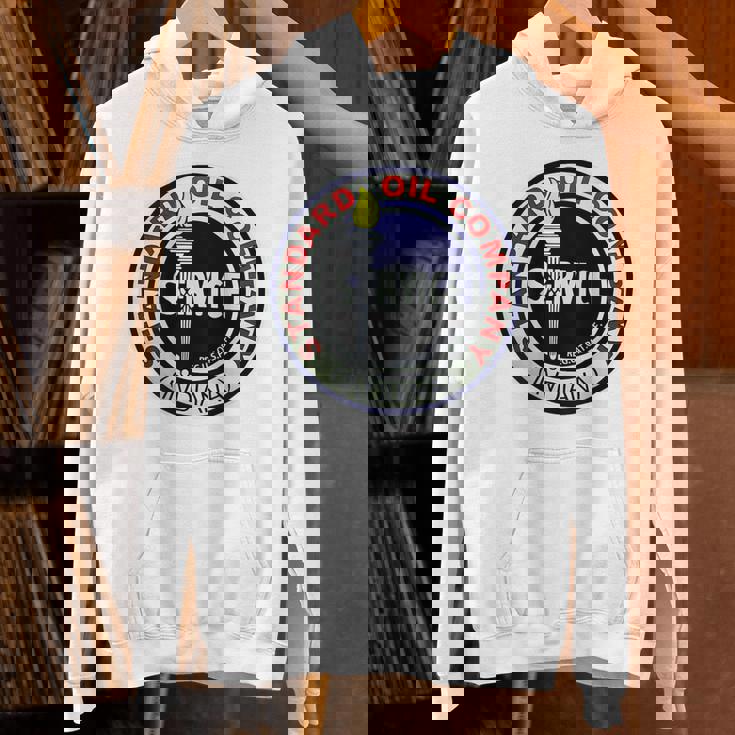 バックプリントのみ レトロ ヴィンテージ ガソリンスタンド 標準モーターオイル パーカー