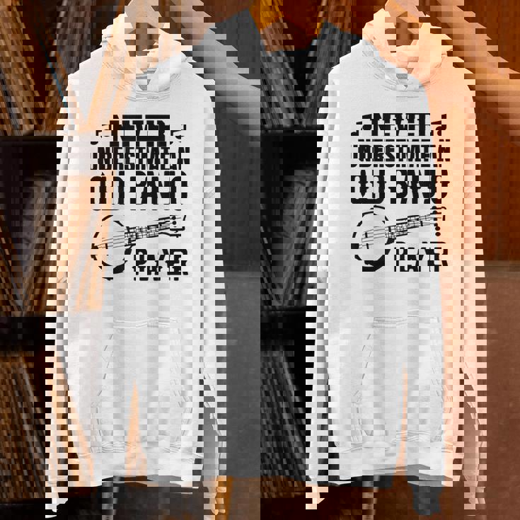 メンズ バンジョーじいさんバンジョーインストラクター パーカー