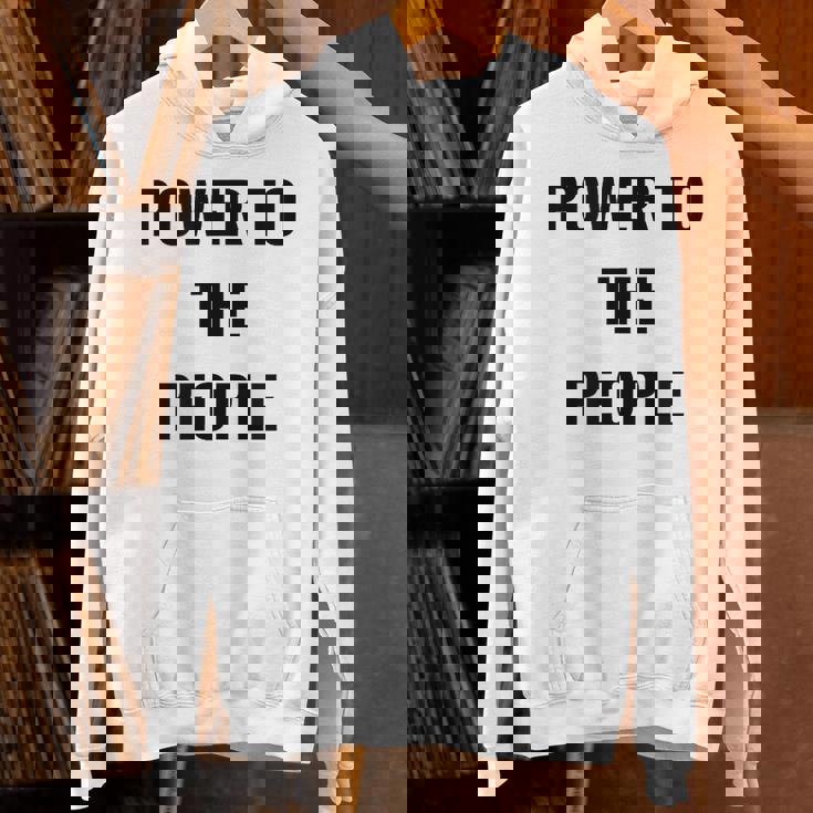 パワー・トゥ・ザ・ピープル Hoodie