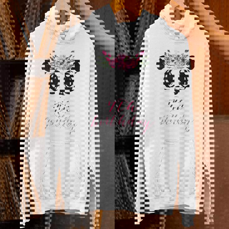 パンダガール 7歳の誕生日 I 7歳 パンダコスチューム ギフト Hoodie