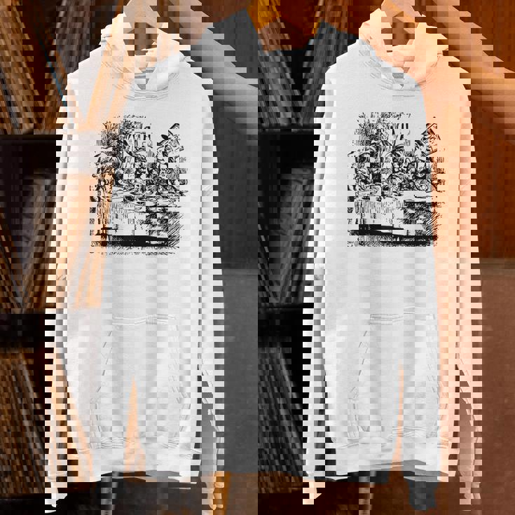 ビッグテキサス 不思議の国のアリス マッドハッターズ ティーパーティーtシャツ パーカー