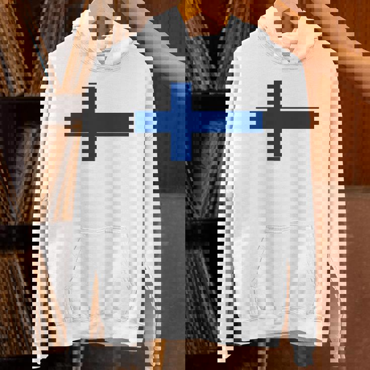 フィンランド国旗 ノルディック クロス パーカー