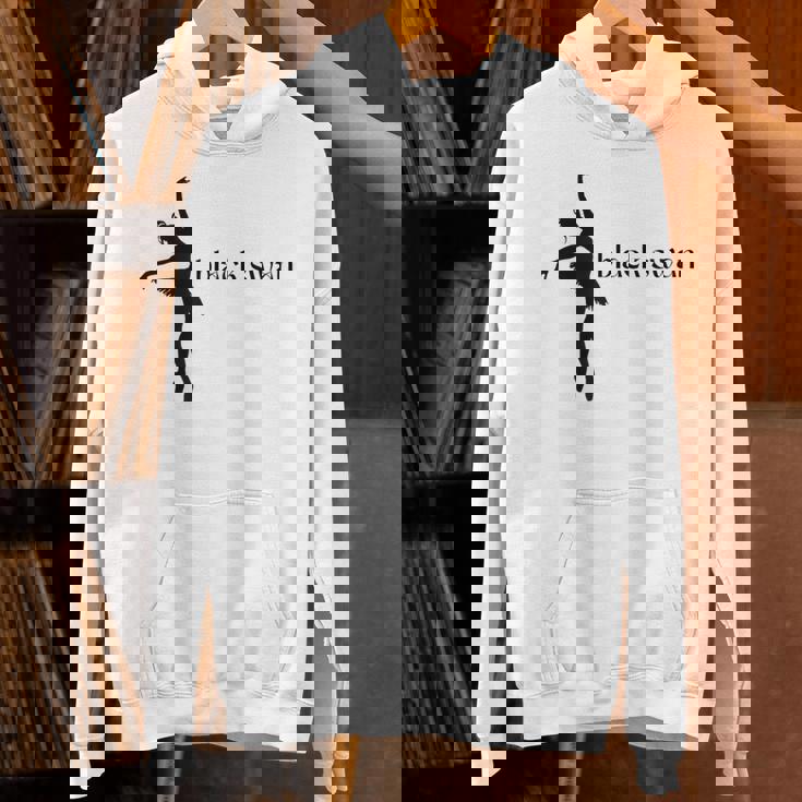 ブラックスワンレイクバレエバレリーナポワントダンスダンサーグラフィック パーカー