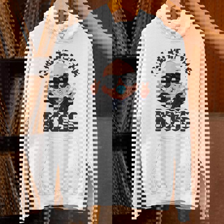 ベイビー・ボス「コール・ミー・ボス」ライク・ア・ボス・キッズ パーカー