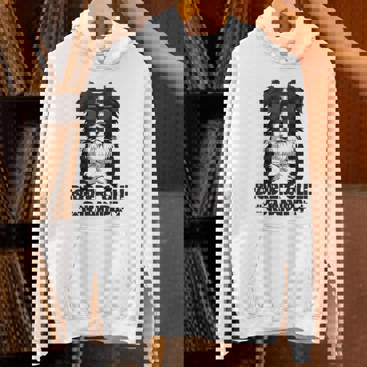 ボーダーコリー 犬 おじいちゃん パーカー