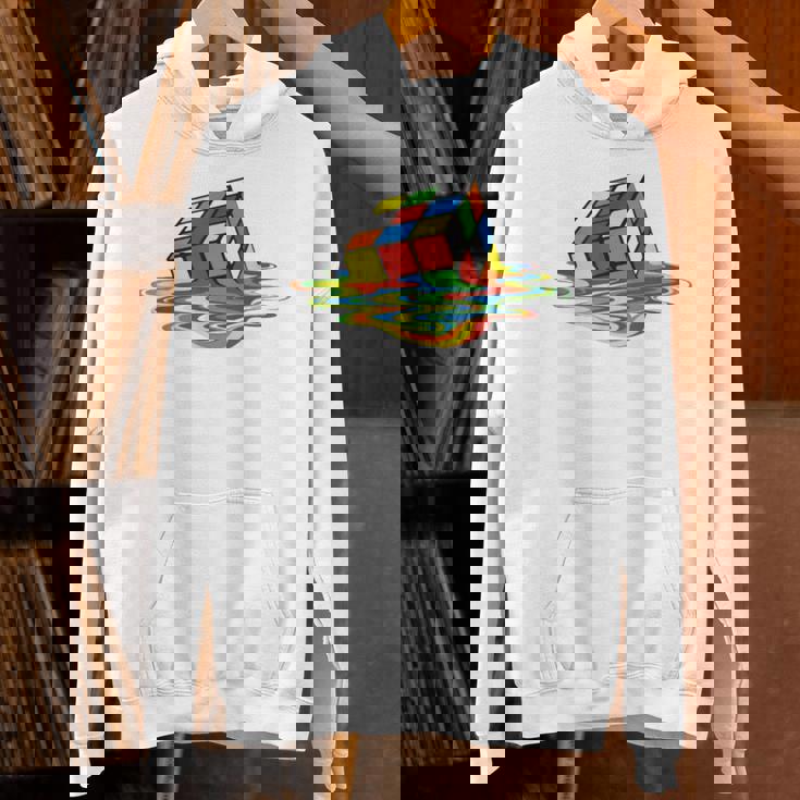 メルティング ルービックキューブ Hoodie