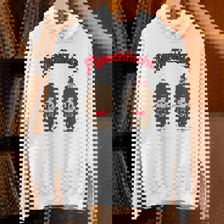 モンチッチグラフィック 長袖tシャツ Hoodie