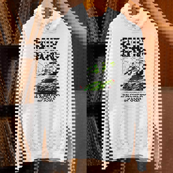 メンズ ラリーレース 父 ファニー ラリーカー レーシング お父さん パーカー