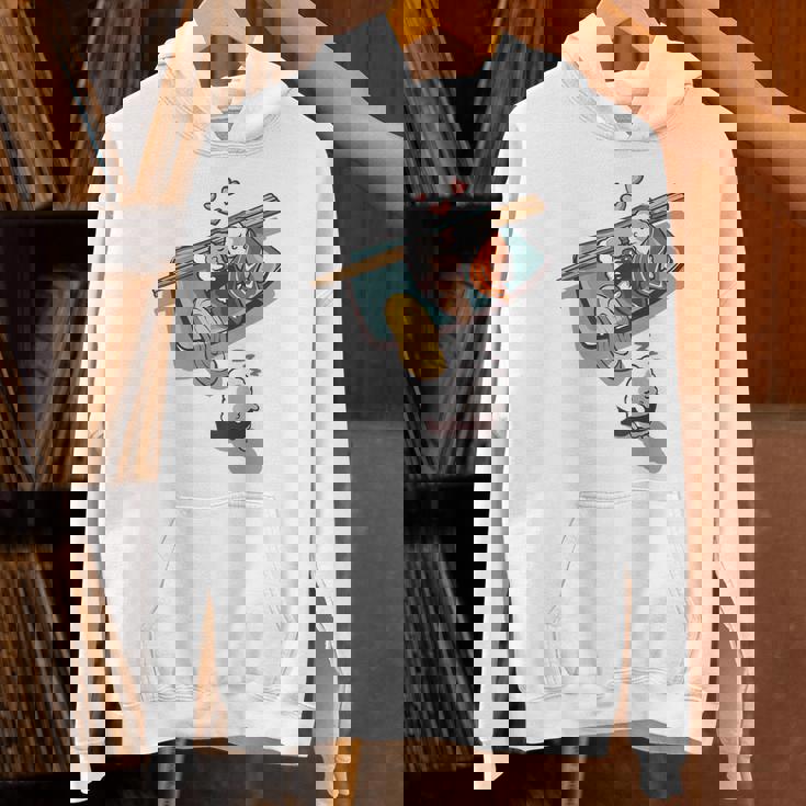 一緒に寝る 寿司 と 寝ぼける 寿司 たまご サーモン 穴子 Hoodie