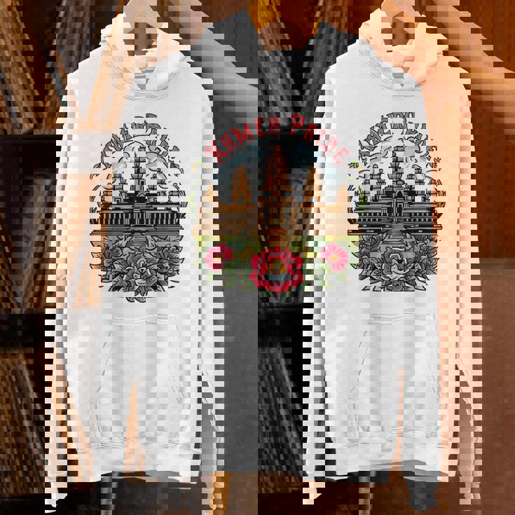 伝統的なカンボジアのクメールタトゥーデザインアンコールワット パーカー