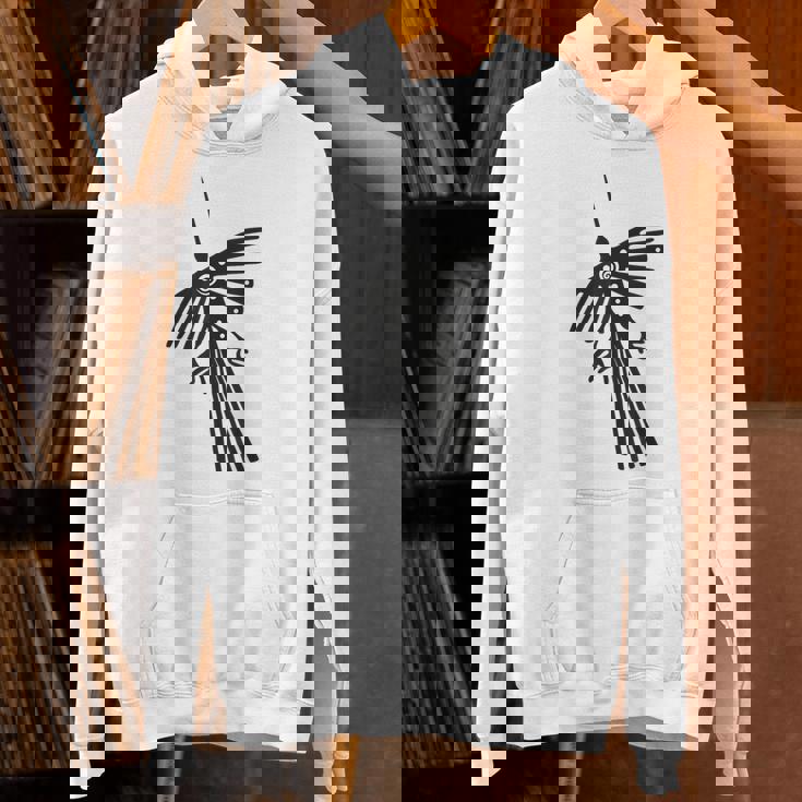 南米のペルーナスカラインハチドリコンドルのシルエット。 パーカー