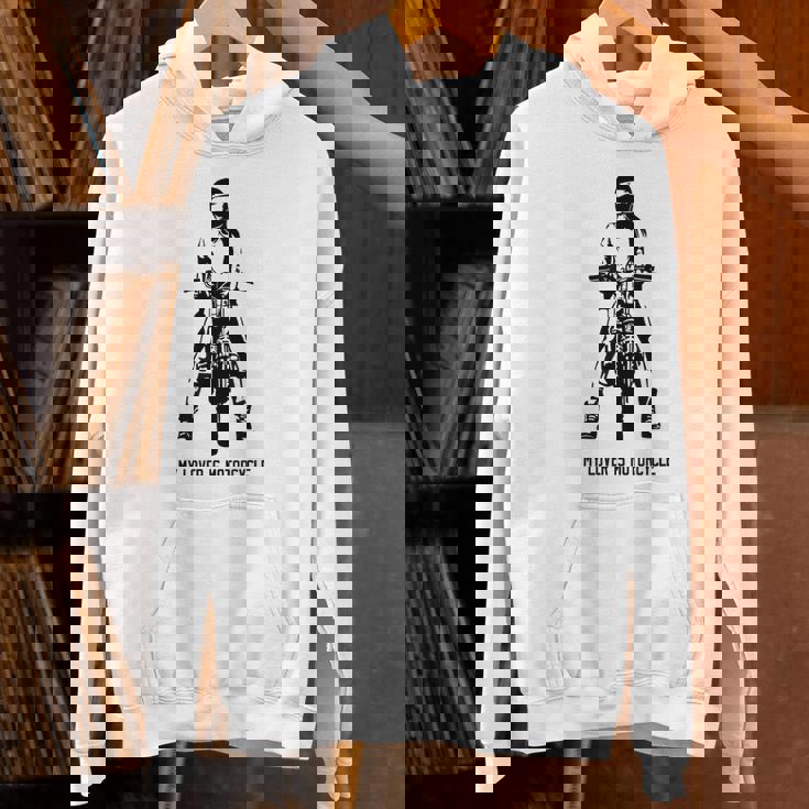 恋人はオートバイ カフェレーサー スクランブラー クラシックバイク ネイキッドバイク Hoodie