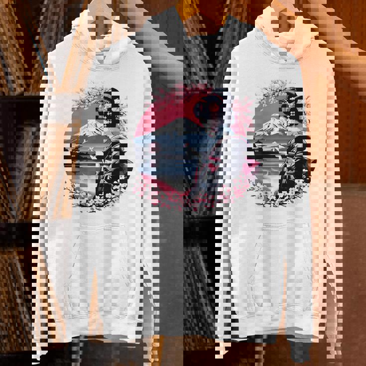 桜 さくら 芸者 富士山 日本のグラフィック パーカー