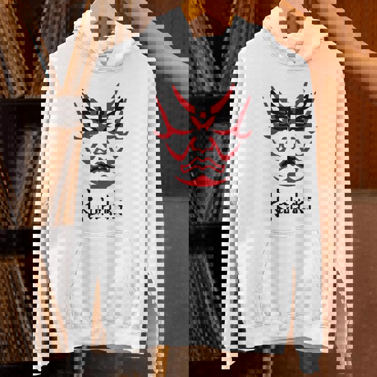 歌舞伎 日本の伝統芸能 隈取 化粧 京都 パーカー