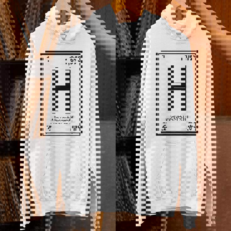 水素シンボルコスチューム。 パーカー