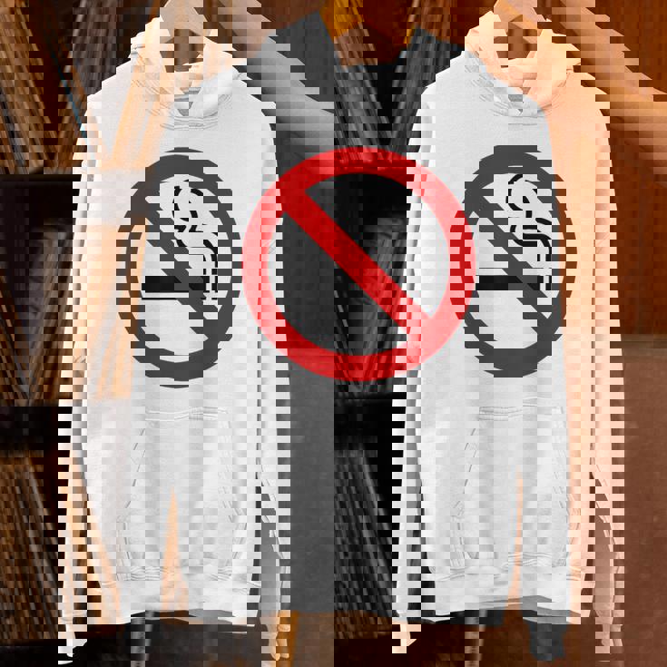 禁煙シンボル ノベルティ 禁煙サイン パーカー