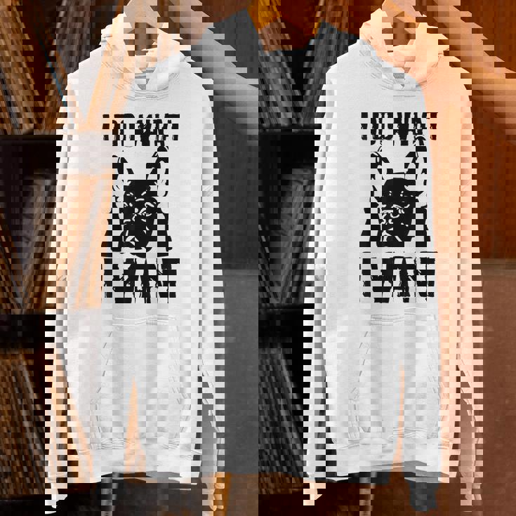 私がしたいことをする フレンチブルドッグ フレンチドッグ 犬 飼い主 犬 ギフト Hoodie