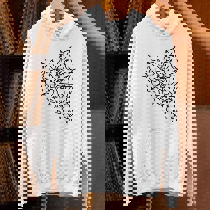 蜘蛛の巣 ハート かわいい ハロウィン ゴス パーカー