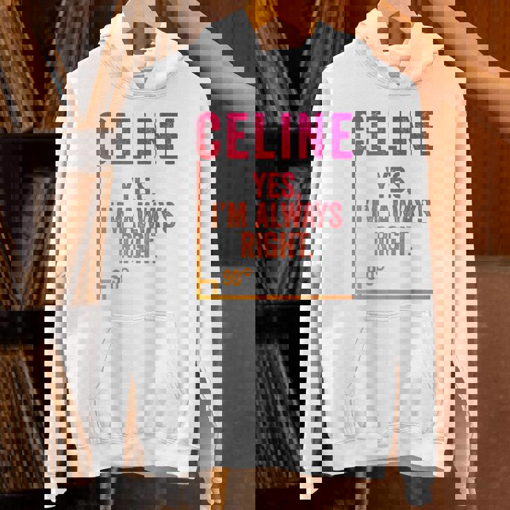 面白いセリーヌ 面白いセリーヌ 名前 誕生日シャツ ギフト パーカー