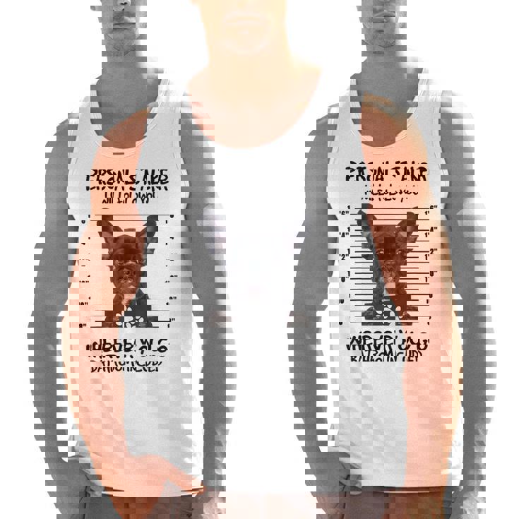 Personal Stalker French Bulldog Men Tank Top