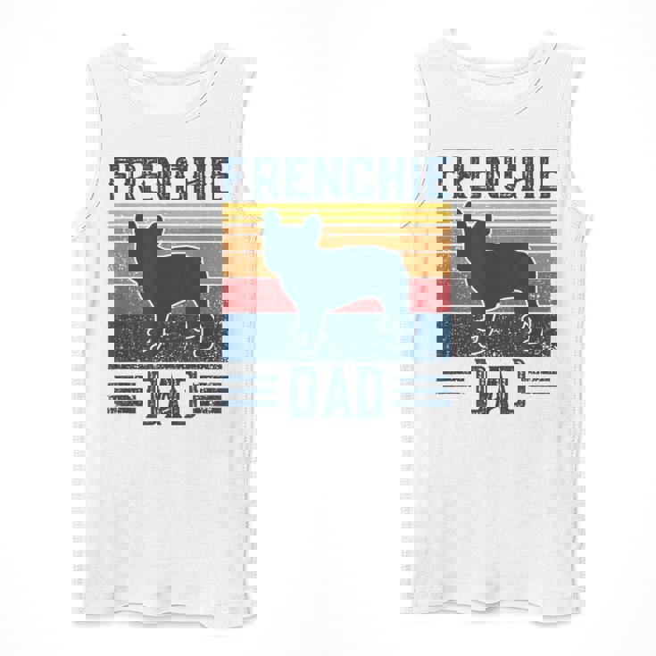 Vintage Frenchie Dad French Bulldog Men Tank Top