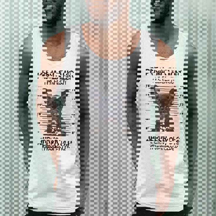 Personal Stalker French Bulldog Men Tank Top