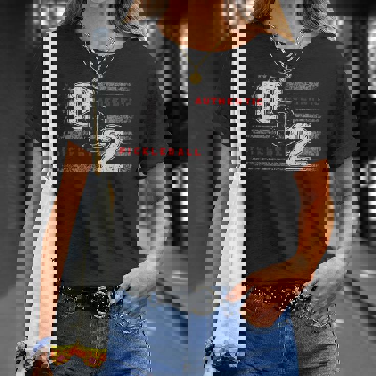 002ピックルボールフラッグ Tシャツ 彼女への贈り物