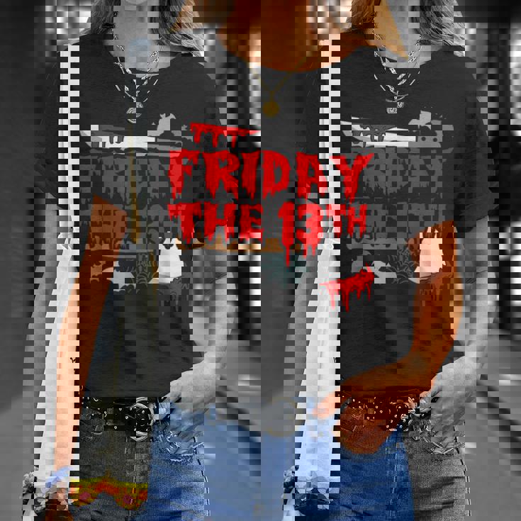 13日の金曜日 13 Tシャツ 彼女への贈り物