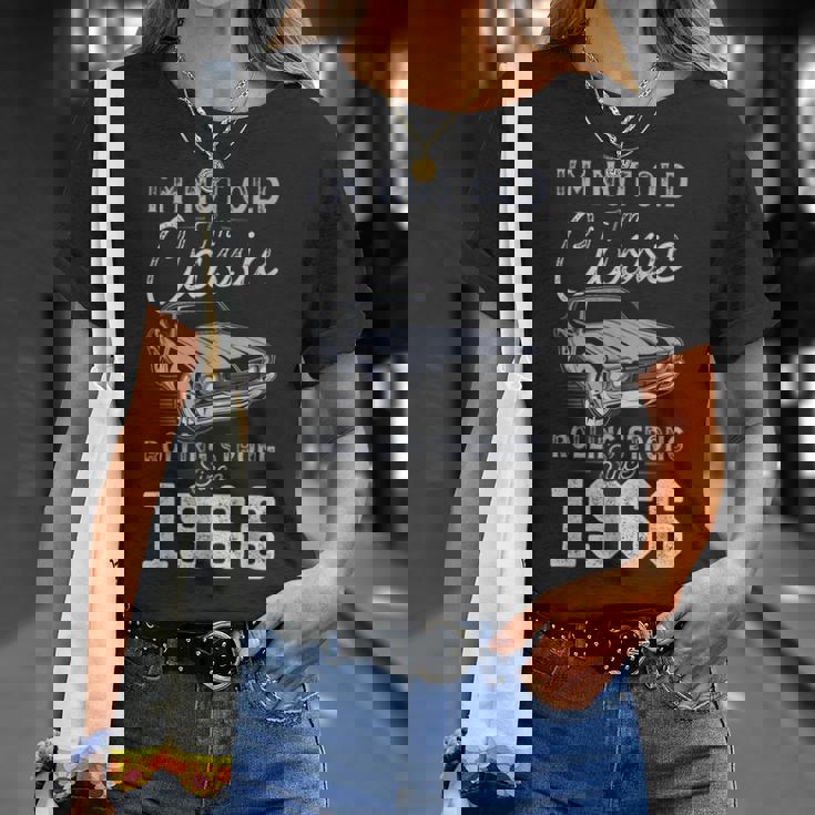 1966年生まれ マッスルカー生誕59周年 Tシャツ 彼女への贈り物