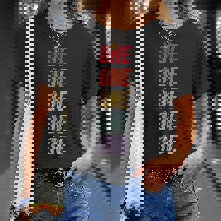 1つ Tシャツ 彼女への贈り物