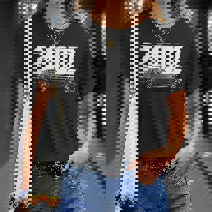 240Z クラシック オールドスクール 日本のクラシックカー Tシャツ 彼女への贈り物