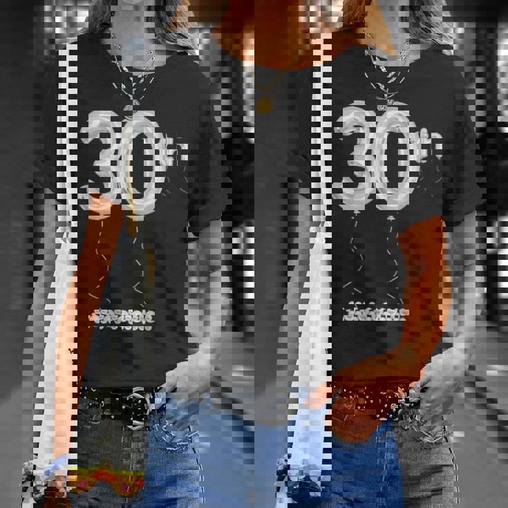 30周年記念ナンバー 真珠婚式30周年 Tシャツ 彼女への贈り物