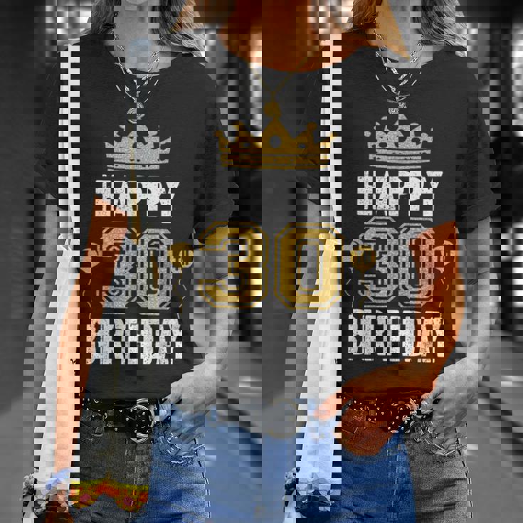 30歳の男性と女性のためのハッピー30歳の誕生日のアイデア Tシャツ 彼女への贈り物