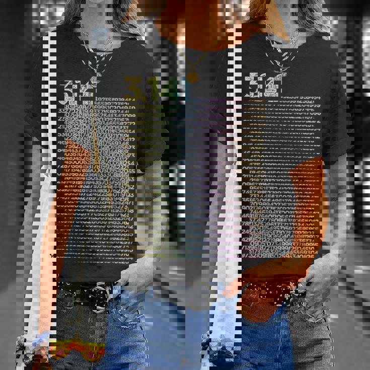 314 数学 物理学 314 円周率の日 Tシャツ 彼女への贈り物