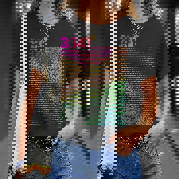 314 数学物理の先生 314 円周率 Tシャツ 彼女への贈り物